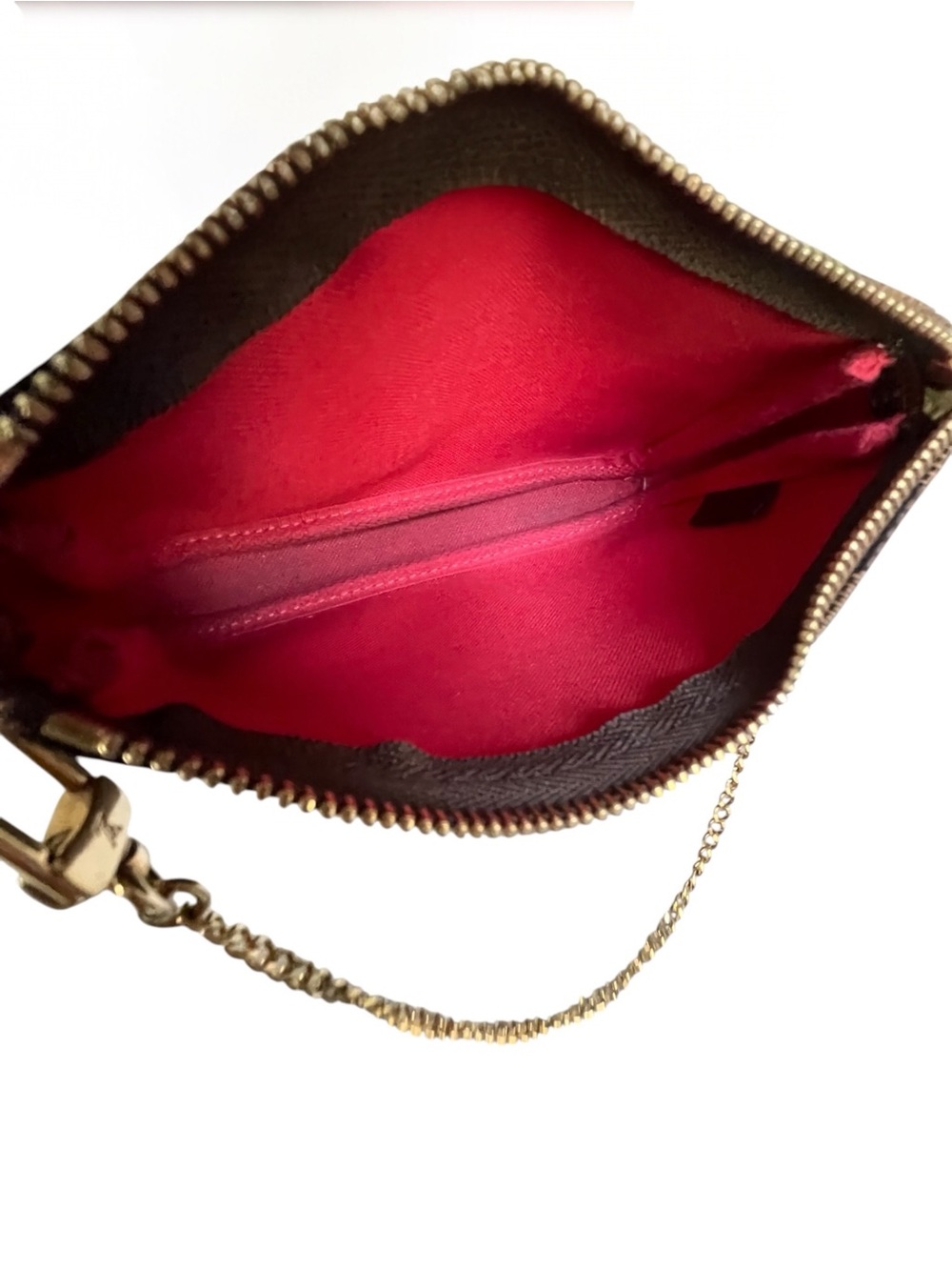 Louis Vuitton Mini Pouchette Damier Ebene - Picture 4 of 6